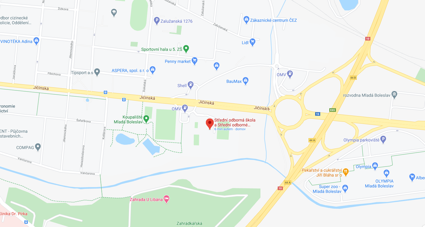 Mapa - kde nás najdete