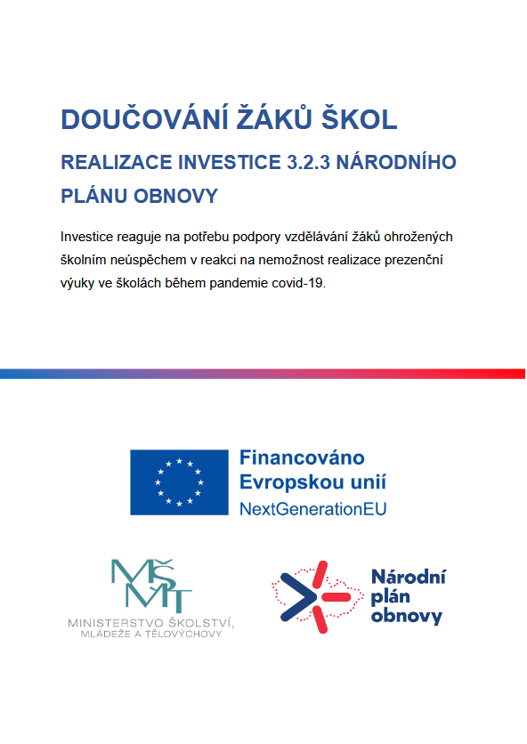 Projekt Doučování žáků škol